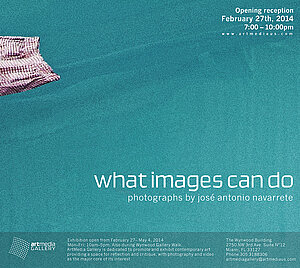 Invitation & Installation views | what images can do??????? | José Antonio Navarrete | Miami FL