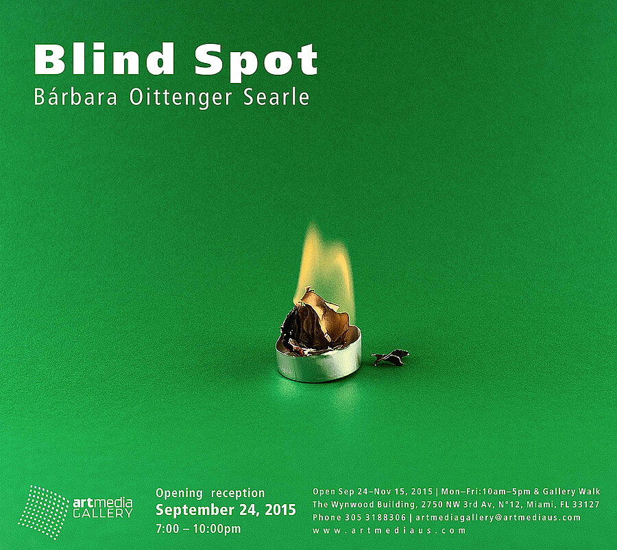 Invitation & Installation views | Blind Spot | Bárbara Oettinger Searle | Miami FL