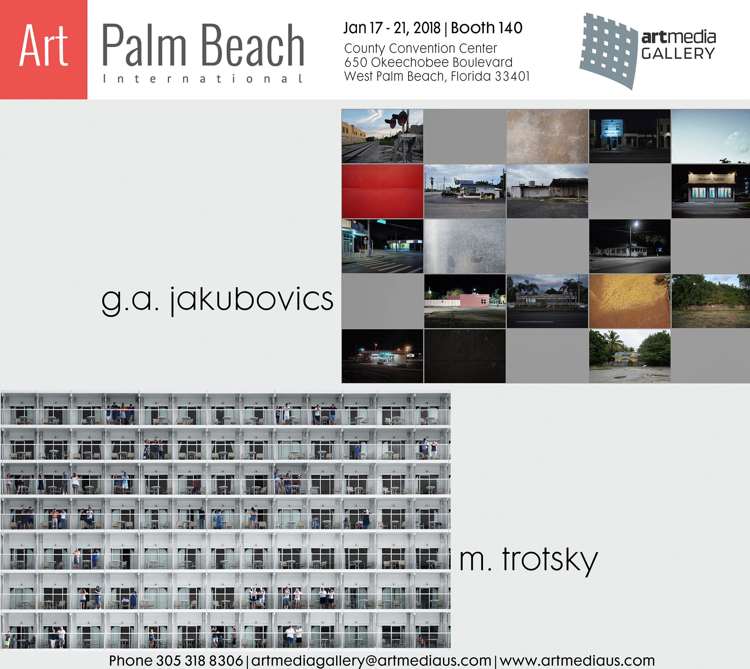 Art Palm Beach | artmedia GALLERY | Booth: 140 | Jan 17, 2018